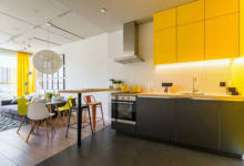 Фото - Оттенки желтого на кухне: гарнитур, стены или декор?