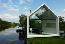 Фото - Озёрный пит-стоп: дом со сквозным видом на озеро близ посёлка Лосдрехт, Северная Голландия