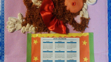 Фото - Панно календарь с символом года
