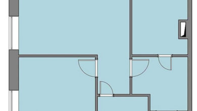 Фото - Перепланировка Дизайн двушки, превращённой в трёшку: яркая квартира для семьи с ребёнком в доме ЖК Wellton Park