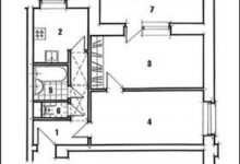 Фото - Перепланировка Двухкомнатная квартира в башне Вулыха: Уютное «гнездышко» в доме Башня Вулыха