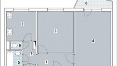 Фото - Перепланировка Двухкомнатная квартира в доме серии 111-90: Совершенство круга в доме 111-90
