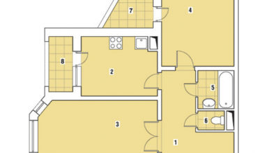 Фото - Перепланировка Двухкомнатная квартира в доме серии И-1724: Декораторская классика в доме И-1724
