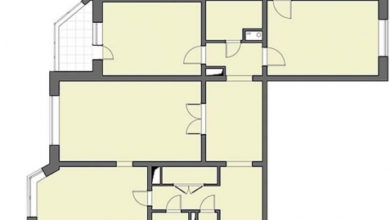 Фото - Перепланировка Из трёшки в четырехкомнатную квартиру: интерьер панельки со спальней на месте зимнего сада в доме TM-25