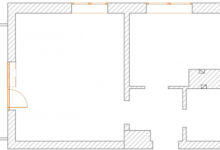 Фото - Перепланировка Лофт на 40 квадратных метрах: яркий интерьер однушки с бюджетным ремонтом в доме ЖК «Желябово»