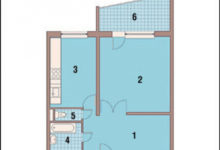 Фото - Перепланировка Одна квартира — три решения: Круг семьи в доме П-44