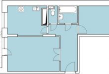 Фото - Перепланировка Перепланировка двухкомнатной квартиры: как преобразить пространство без радикальных изменений в доме