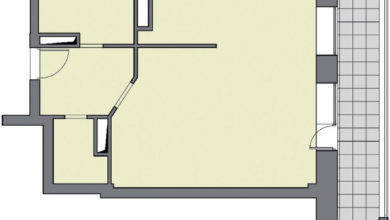 Фото - Перепланировка Сочетание трех стилей в интерьере квартиры в доме