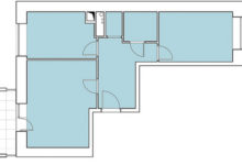 Фото - Перепланировка Современный дизайн двушки: светлая квартира для работы и отдыха в доме