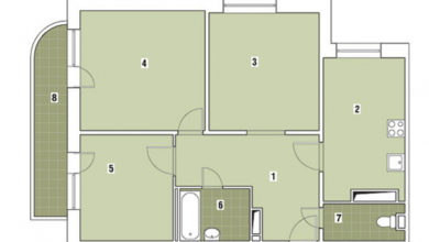 Фото - Перепланировка Трехкомнатная квартира общей площадью 76,9 м2: Магия уюта в доме
