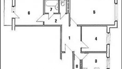 Фото - Перепланировка Трехкомнатная квартира в доме серии 121: Изысканность простых линий в доме 121