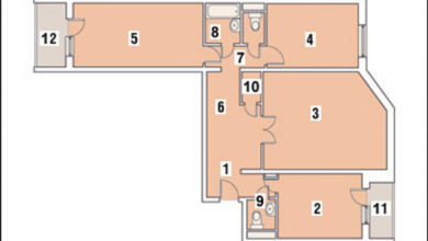 Фото - Перепланировка Трехкомнатная квартира в доме серии П55М: Четыре комнаты в доме П-55М