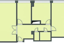 Фото - Перепланировка В стиле поп-арт: интерьер квартиры с низкими потолками в доме