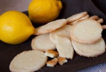 Фото - Песочное лимонное печенье