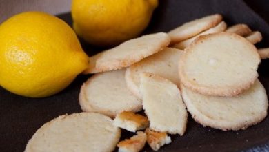 Фото - Песочное лимонное печенье