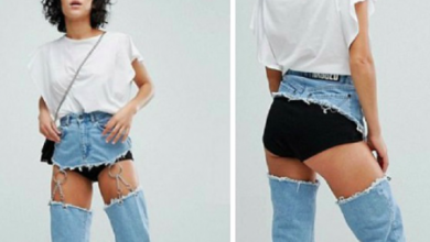 Фото - Пользователи соцсетей возмущены джинсами с голыми ягодицами