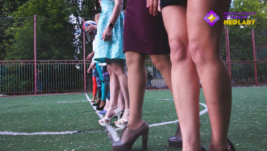 Фото - Пресс-релиз: Футбол на каблуках в поддержку сборной России по футболу