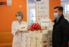 Фото - Пресс-релиз: КФ «Победа» поддерживает петербургских врачей шоколадом для укрепления иммунитета