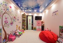 Фото - Пресс-релиз: Натяжные потолки в детской комнате