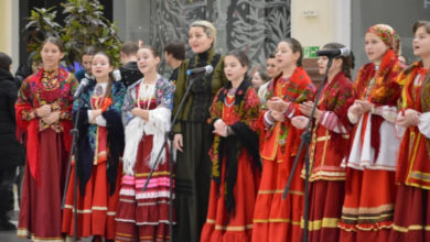 Фото - Пресс-релиз: Военно-патриотический фонд «Полярный лис» организовал концерт творческих коллективов в СРК «Арена-Норильск»