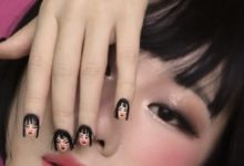 Фото - Прически на ногтях: в моду вошёл уникальный маникюр с волосами