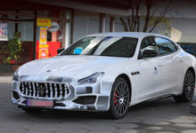 Фото - Прототип Maserati Quattroporte 2021 года вышел на тесты