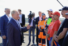 Фото - Путину подарили кусок мегатрассы «Таврида»