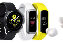 Фото - Samsung Fit, Samsung Galaxy Buds, Samsung Galaxy Watch Active? фитнес браслеты, умные часы