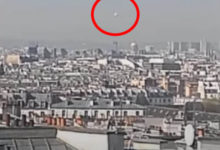 Фото - Сферический НЛО появился в небе над городом