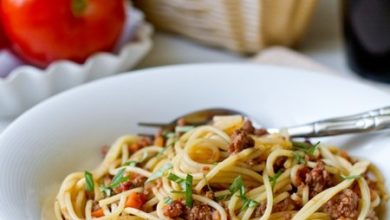 Фото - Спагетти с классическим соусом “Болоньезе”