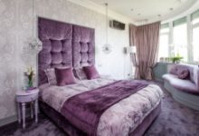 Фото - Спальня в фиолетовых тонах: особенности дизайна