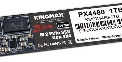 Фото - SSD-накопители Kingmax Zeus PX4480 оборудованы интерфейсом PCI Express 4.0