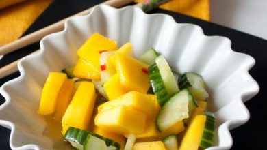 Фото - Тайский салат из манго и огурца