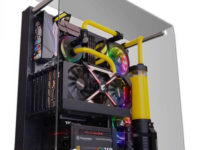 Фото - Thermaltake выпустила модификацию корпуса Core P3 TG с изогнутой стеклянной панелью