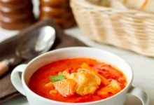 Фото - Томатный суп с треской и тыквой