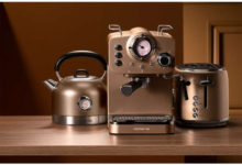 Фото - Тостер, чайник и кофеварка Polaris в ретро-дизайне