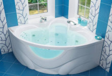 Фото - Угловая ванна в маленькой комнате: выбираем модель и форму правильно