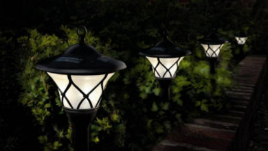 Фото - Уличные светильники для дачи и загородного дома – виды, модели, фото