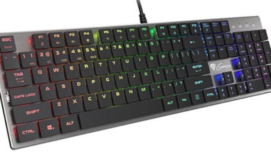 Фото - В игровой клавиатуре Genesis Thor 420 RGB применены низкопрофильные колпачки