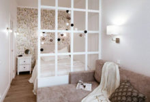 Фото - Виды гипсокартонных перегородок для зонирования комнат, особенности
