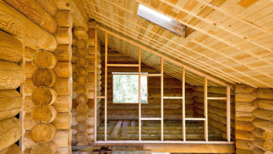 Фото - Внутренние перегородки в деревянном доме: 3 вида и советы по строительству