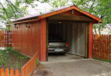 Фото - Выбор материалов для строительства гаража на даче