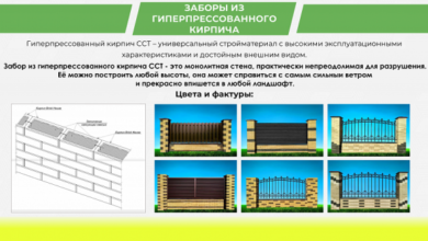 Фото - Заборы из гиперпрессованного кирпича ССТ – особенности и характеристики материала