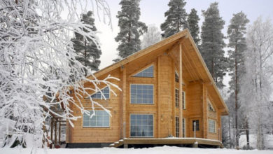 Фото - Зимние дома из бруса под ключ: выбор материала, этапы строительства, цены и популярные проекты, фото и видео