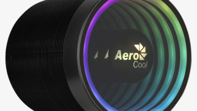Фото - Цилиндрический кулер AeroCool Mirage 5 создаст необычную атмосферу за счёт RGB-подсветки