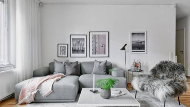 Фото - Диван серого цвета в интерьере: как сделать его украшением комнаты?