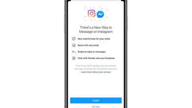 Фото - Facebook начала слияние чатов Instagram и Messenger в последнем обновлении