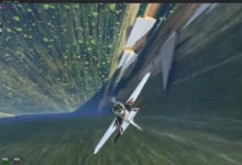 Фото - «Какой прекрасный ви…»: баг в Microsoft Flight Simulator создал огромную дыру в земле