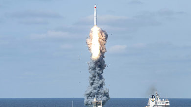 Фото - Китайский клон российского «Морского старта» запустил спутники