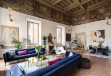 Фото - Классическая живопись и современный дизайн: неординарный интерьер квартиры в Риме